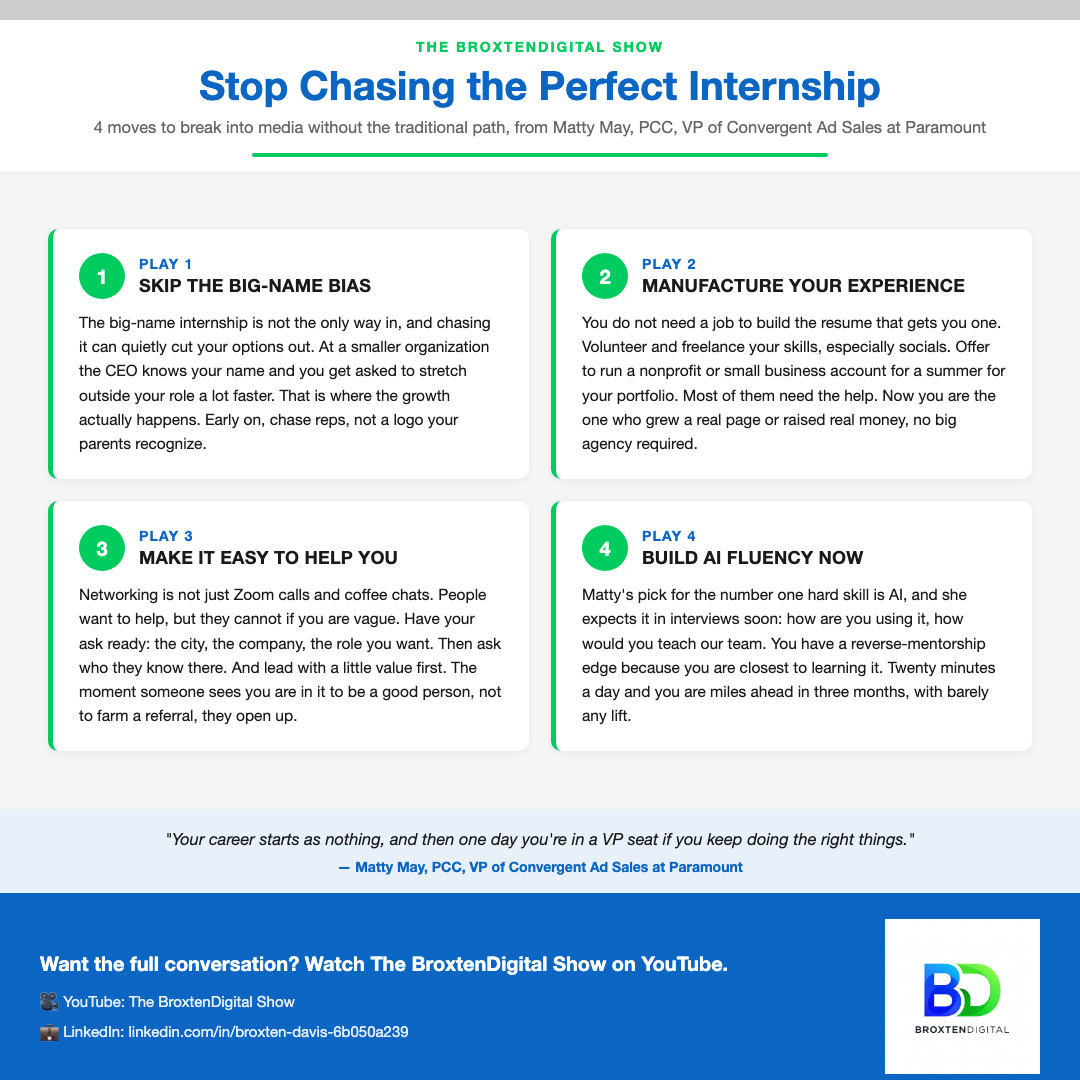 Stop Chasing the Perfect Internship preview